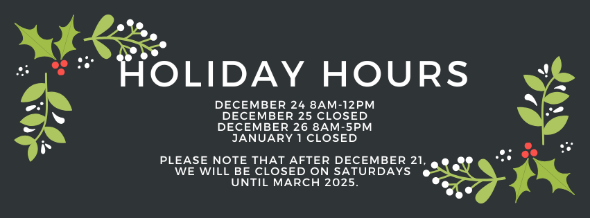 Christmas Hours