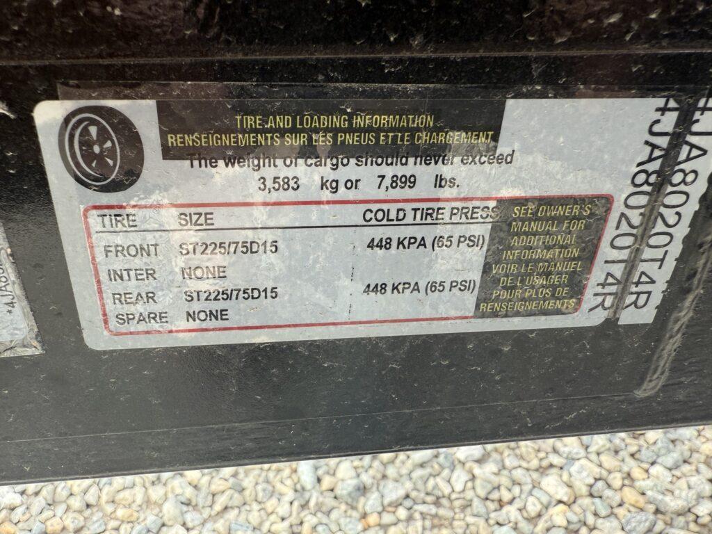 Used 2024 Pequea 8020T