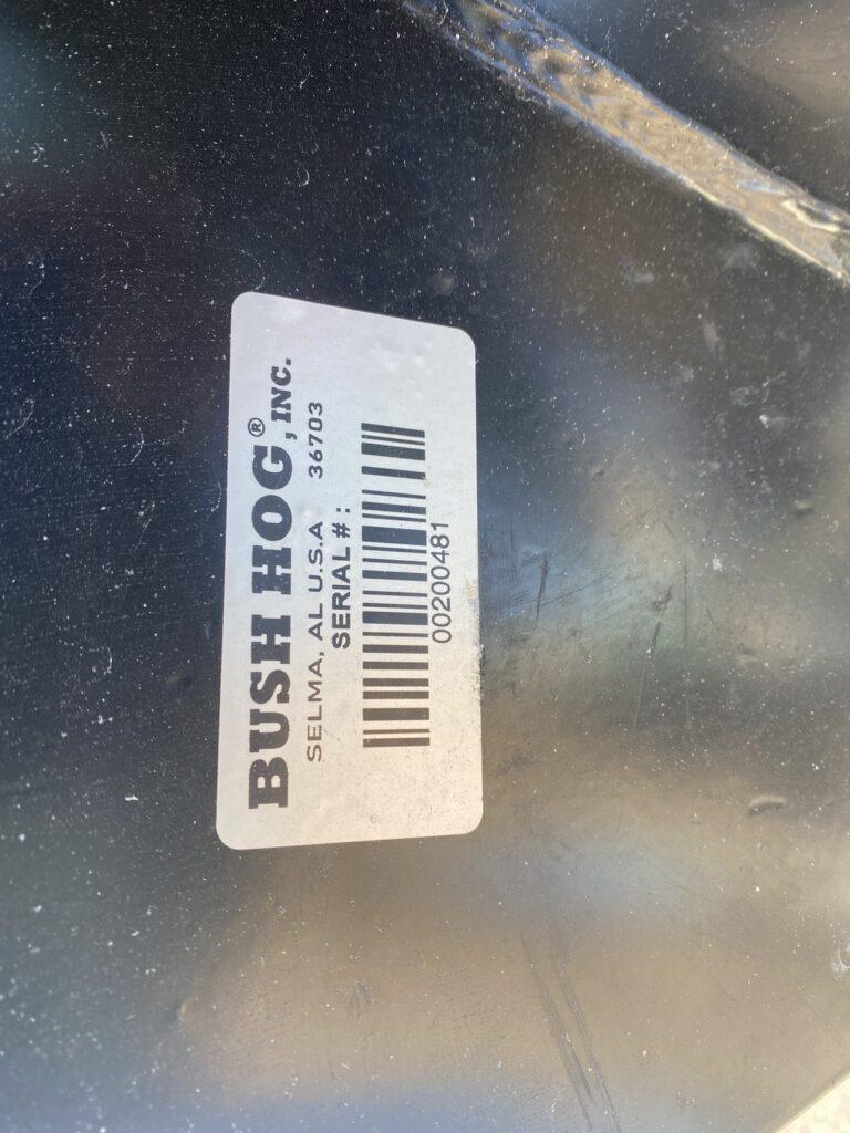 Used 2025 Bush Hog 7007