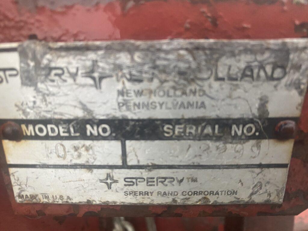 Used 1983 New Holland 1034