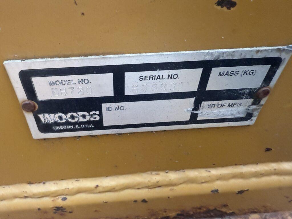 Used Woods BB720