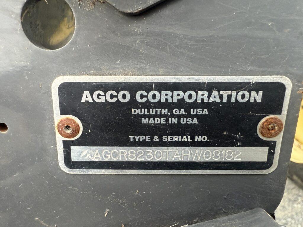 Used 2010 Gleaner 8200