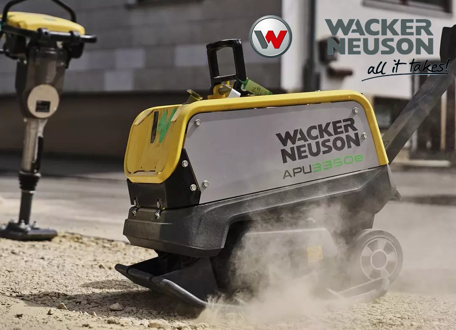 Wacker Neuson APU Reversible vibratory plates