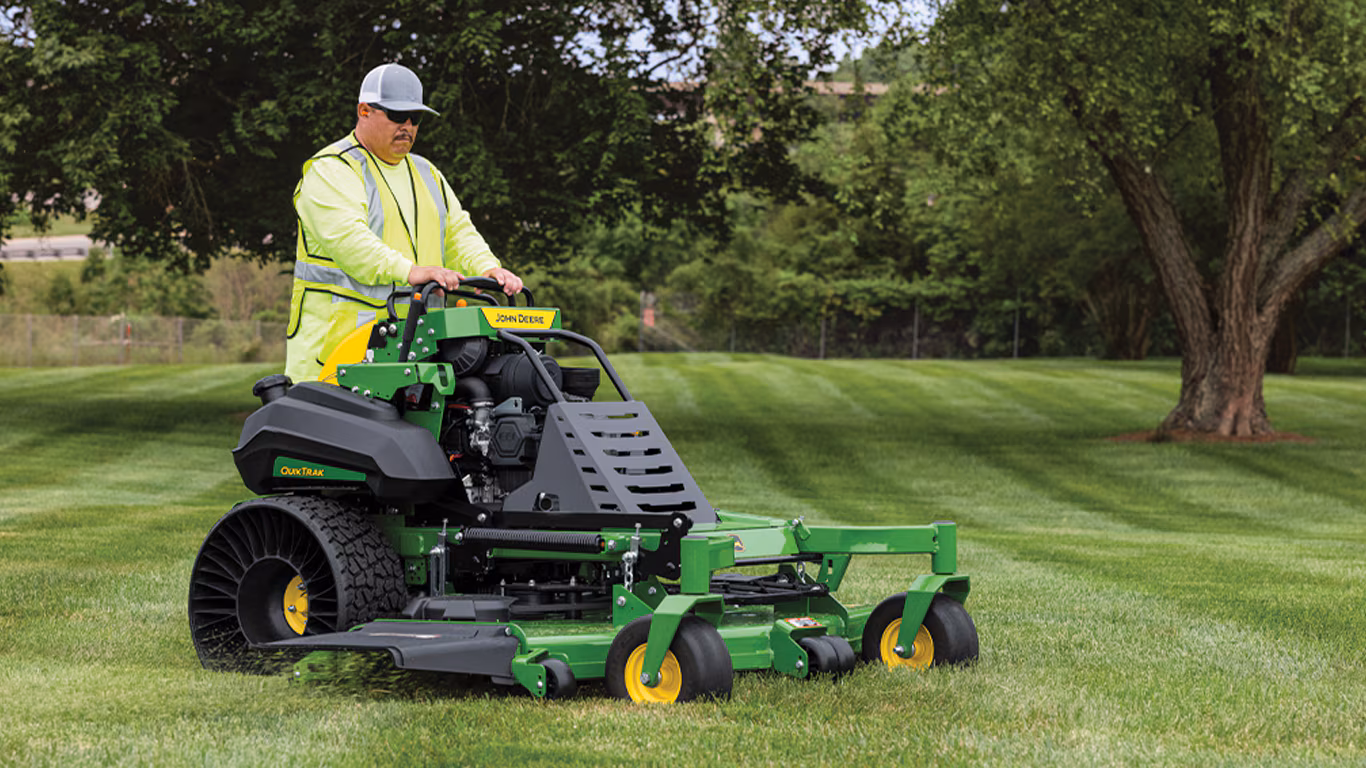 John Deere Q850R QuickTrak stand-on Commercial Mower